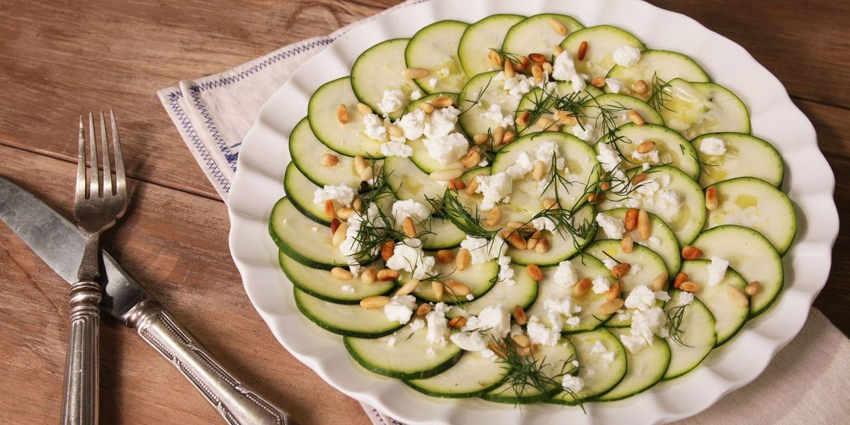 Carpaccio de calabacín