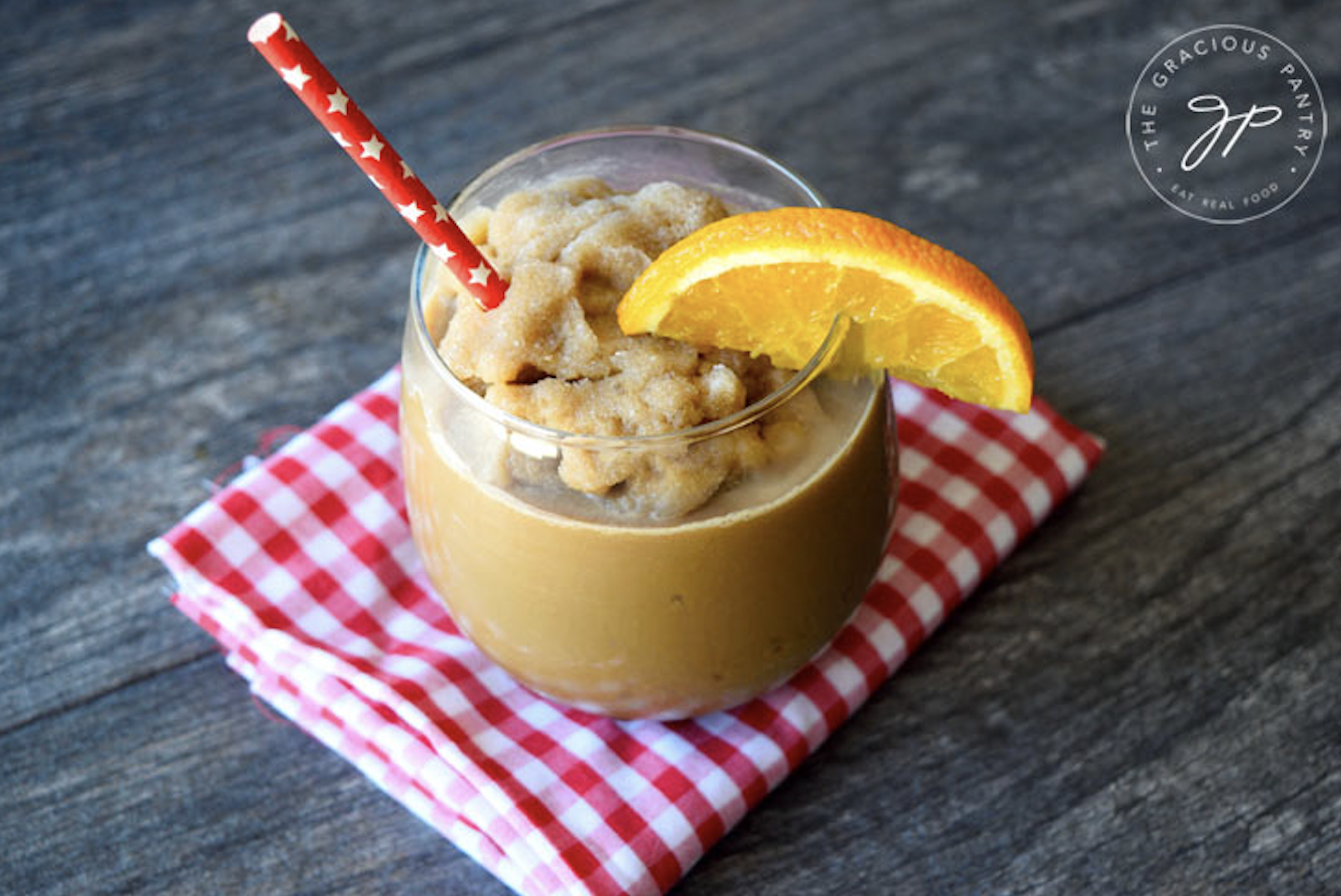 Prefer something cold and icy with fall flavors? This is the blended drink you want to try!<p><b><a href="https://www.thegraciouspantry.com/clean-eating-orange-maple-frappuccino-recipe/">Get Recipe</a></b></p>