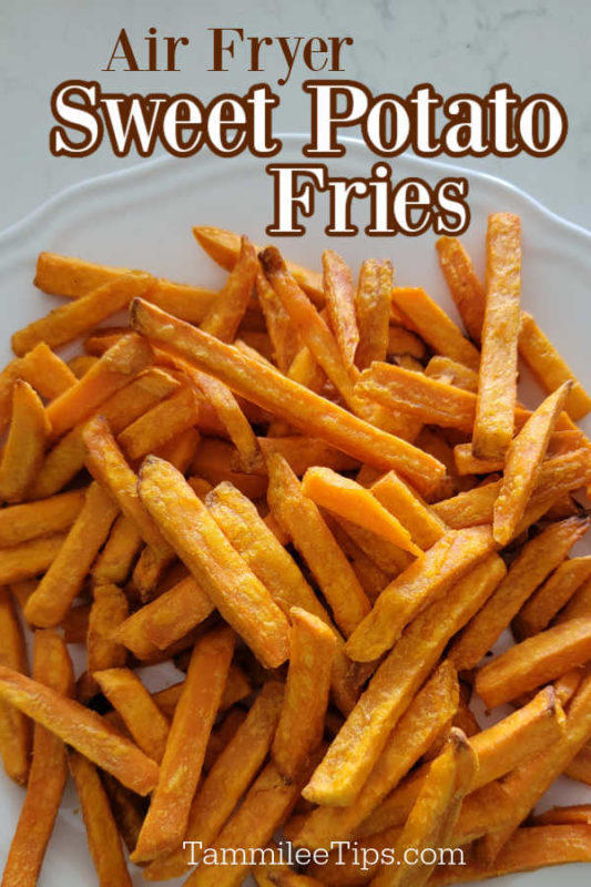 How to cook frozen sweet potato fries in the air fryer!