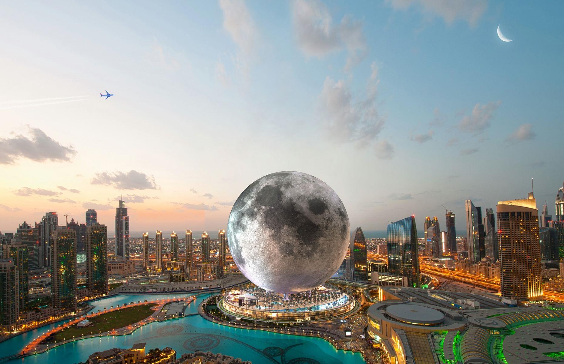 <p>Offering an extraterrestrial experience right here on Earth, MOON is billed as a buzzy new addition to Dubai’s (already extremely extravagant) hotel scene. The plan, which is the brainchild of Canadian company Moon World Resorts, includes a 735-foot-tall (224m) sphere designed to look exactly like the Moon, while inside you’ll find a simulation of the lunar surface which allows guests to experience what it would be like on Earth’s only natural satellite.</p>