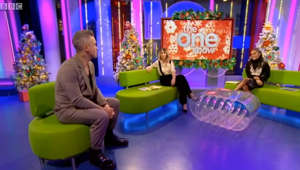 The One Show: Alex tells Robbie Williams he's ‘our favourite'