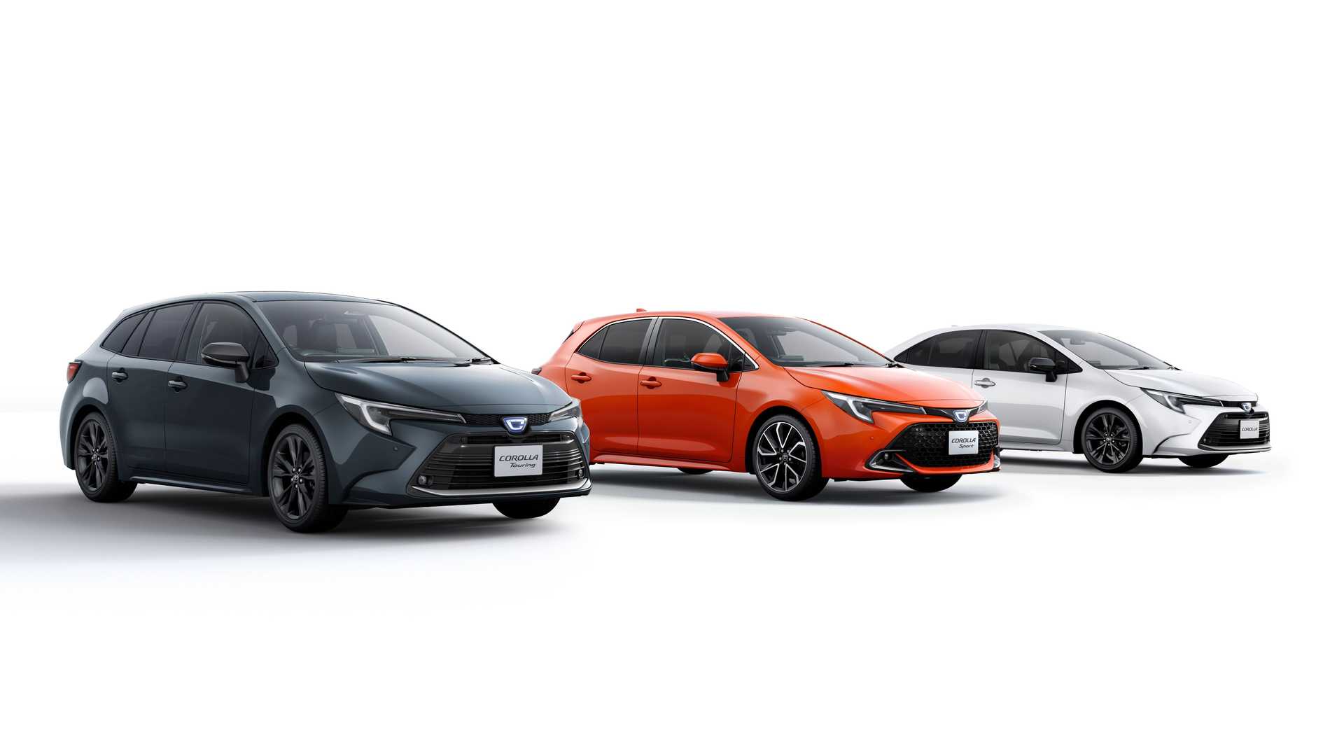2023 toyota corolla launched in japan with bigger screen, upgraded hybrid