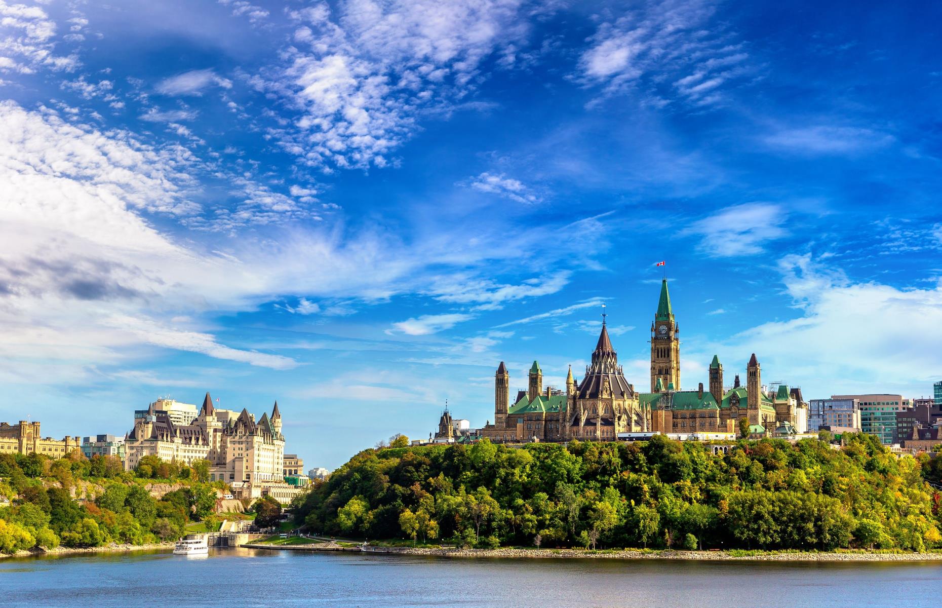 <p>As Canada’s capital, <a href="https://www.loveexploring.com/guides/111246/explore-ottawa-what-to-see-and-do-in-canadas-capital">Ottawa</a> is home to the nation's Parliament Buildings, instantly recognizable for their impressive Gothic-Revival façades. Parliament Hill is far from the only beautiful place in Ottawa, though, and the city is full of national museums, university and college campuses and other cool-looking official buildings. Munch on maple-leaf-shaped cookies at the city's famous <a href="https://www.byward-market.com/">ByWard Market</a> or wander the Rideau Canal, which freezes over in the winter and serves as an enormous skating rink.</p>