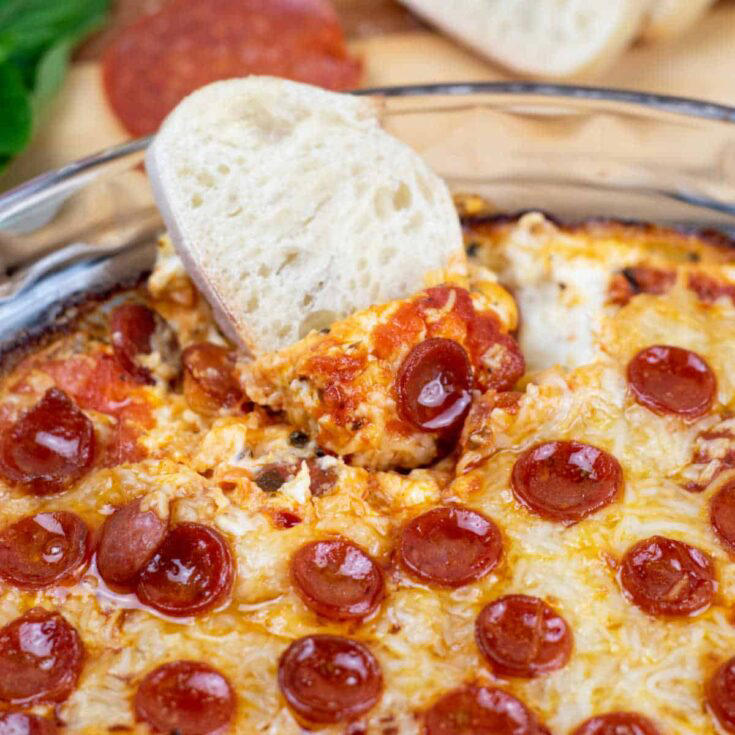 Pepperoni Pizza Dip