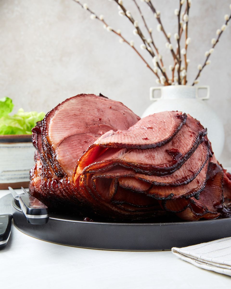 our cherry-bourbon glazed ham is the upgrade your holiday main needs