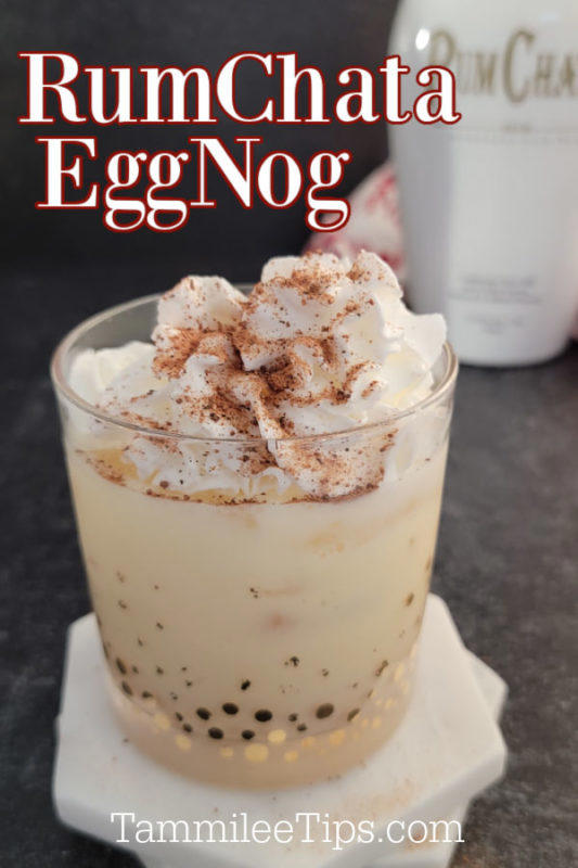 Easy RumChata Eggnog Cocktail Recipe