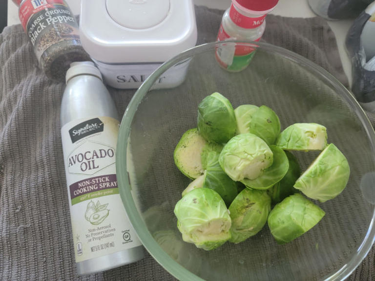 Quick And Easy Air Fryer Brussel Sprouts