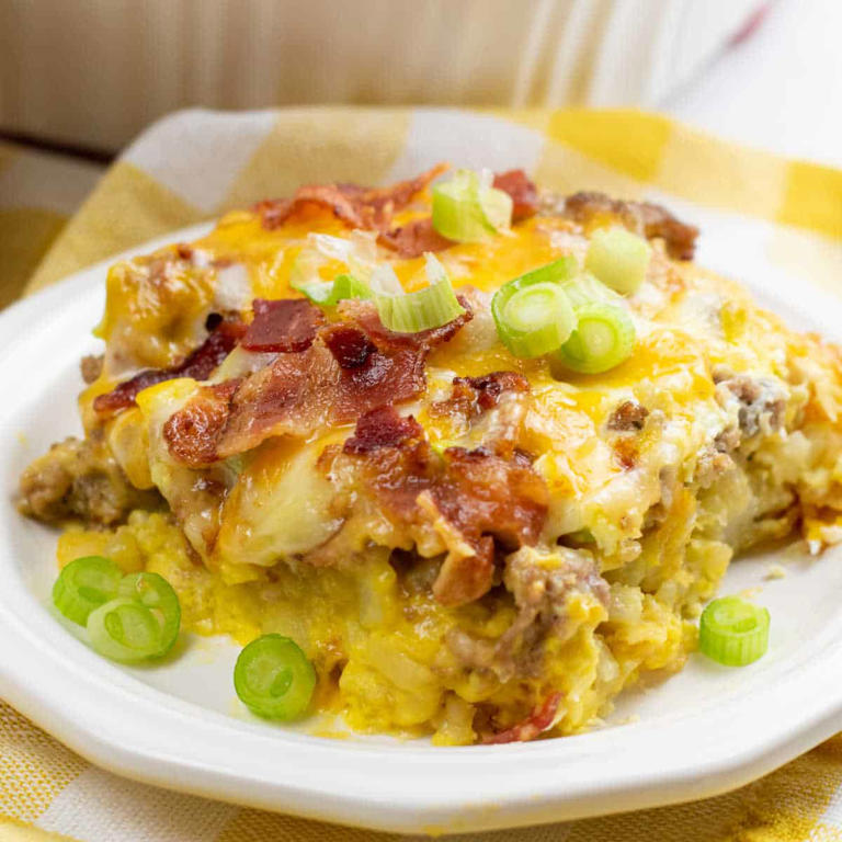 Tater Tot Breakfast Casserole