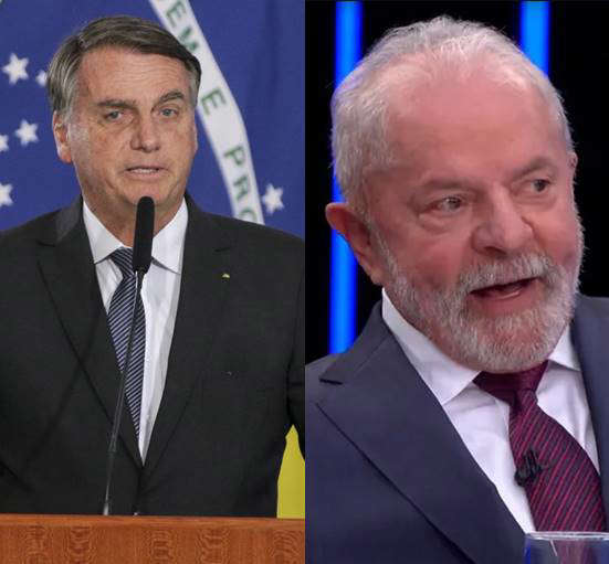2 de 15 Fotos na Galeria: Jair Bolsonaro ultrapassa Lula em nova pesquisa eleitoral