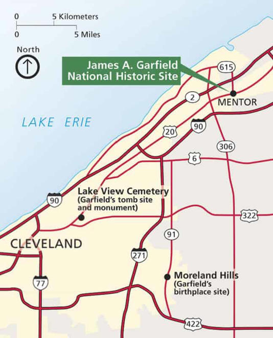 James A Garfield National Historic Site - Ohio