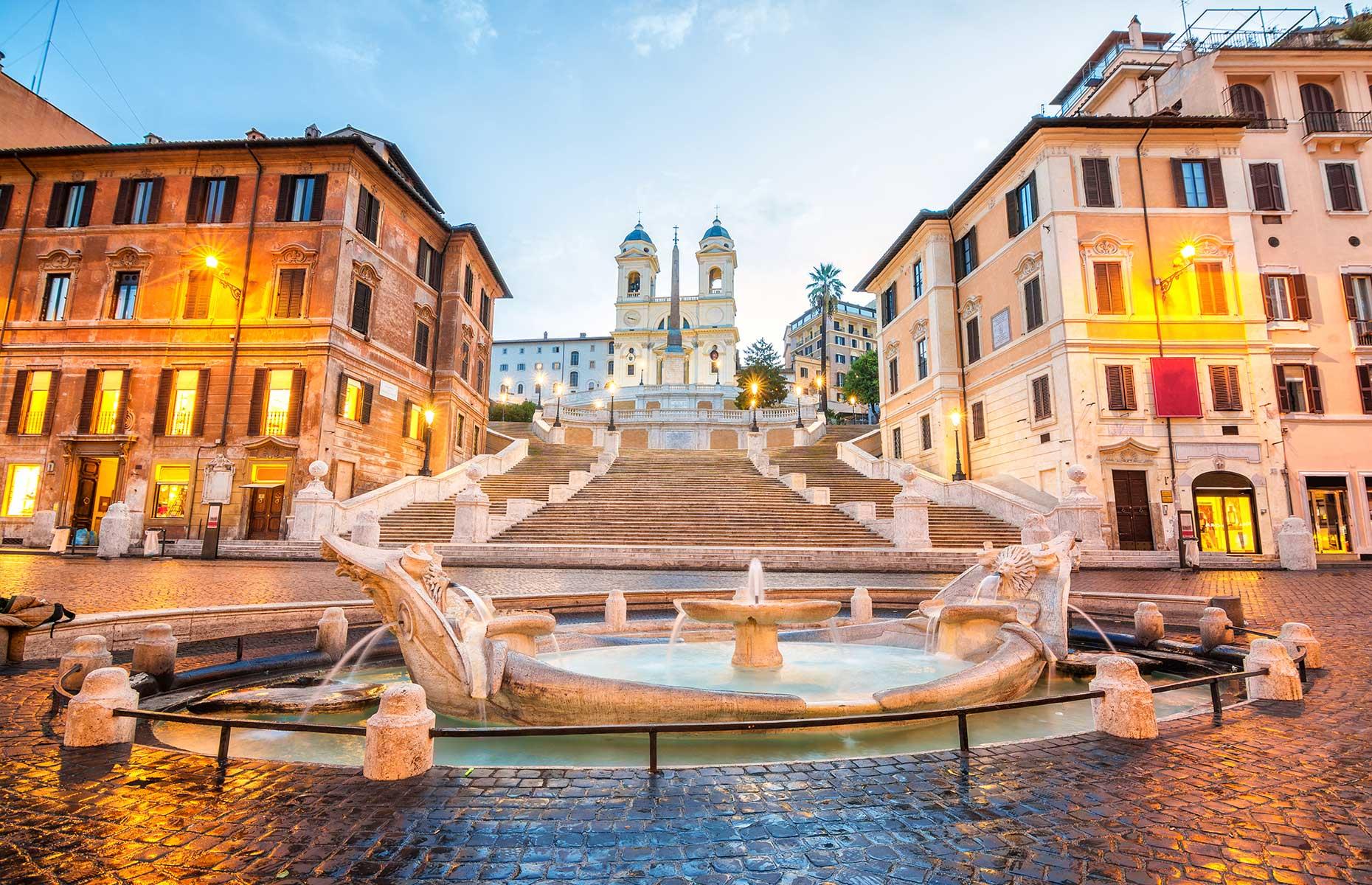 <p>Two American tourists were fined and briefly banned from Rome after <a href="https://www.theguardian.com/world/2022/jun/08/us-tourist-scooter-damage-rome-spanish-steps">chucking their electric scooters down the Spanish Steps</a> which, unsurprisingly, caused minor damage; they were caught by surveillance cameras and briefly banned from Rome. Then, a Saudi tourist <a href="https://edition.cnn.com/travel/article/maserati-spanish-steps-italy/index.html">drove his rented Maserati down</a> the first flight of steps, fracturing the 16th and 29th steps of the right-hand flight. He was charged with aggravated damage to cultural heritage and monuments. </p>