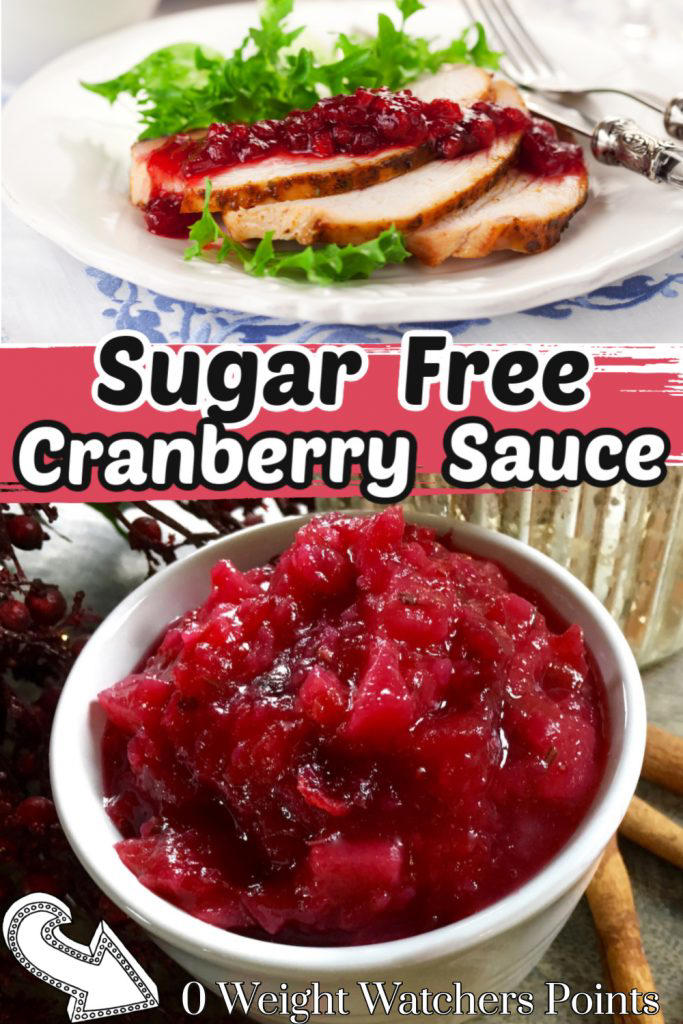 Easy Sugar Free Cranberry Sauce