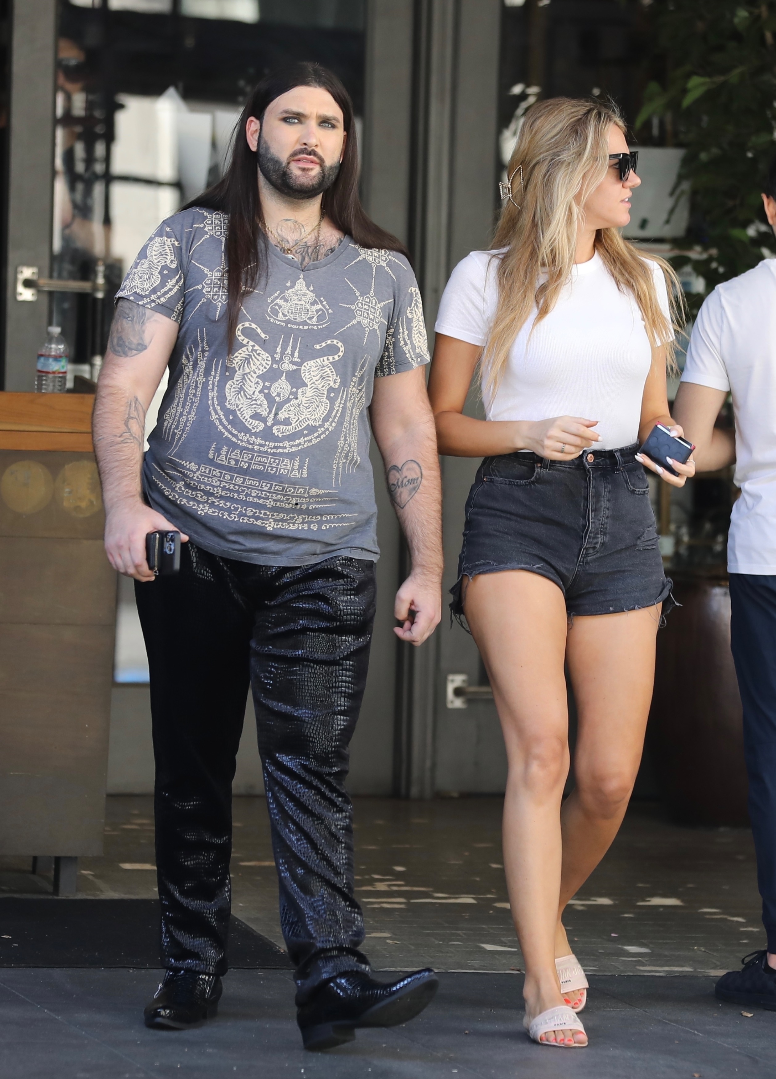 <p>Musician and occasional actor Weston Cage Coppola (who was born in 1990) -- who's a dad of four with two of his three ex-wives -- was photographed in Los Angeles on Sept. 26, 2022. Weston's mom is Christina Fulton, a model-actress who dated his dad, Nicolas Cage, in the late '80s.</p>