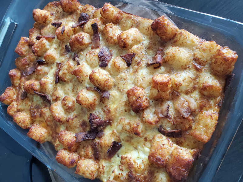 Totchos Morning: A Breakfast Casserole