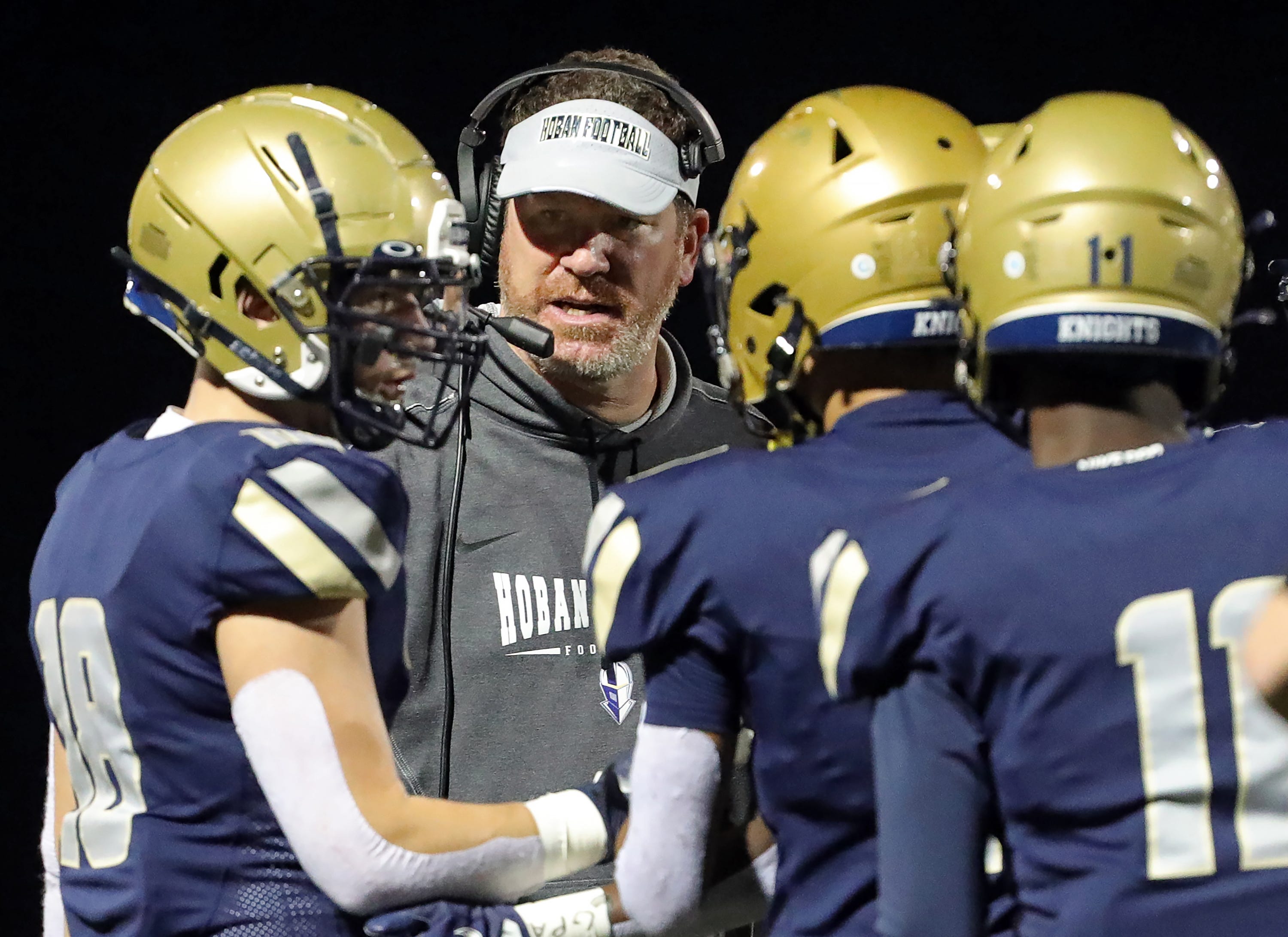 Hoban football rolls to victory in 2023 season opener against a