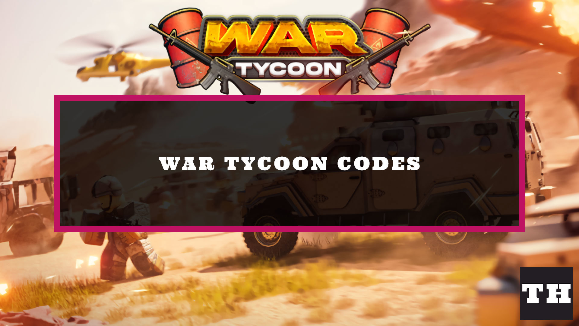 War Tycoon Codes [Eurocopter] (June 2023)