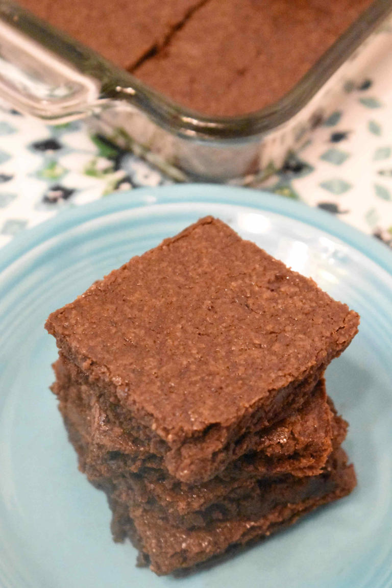 Delicious Fudgy Coconut Oil Brownies