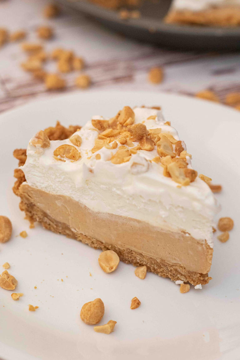 No Bake Peanut Butter Pie