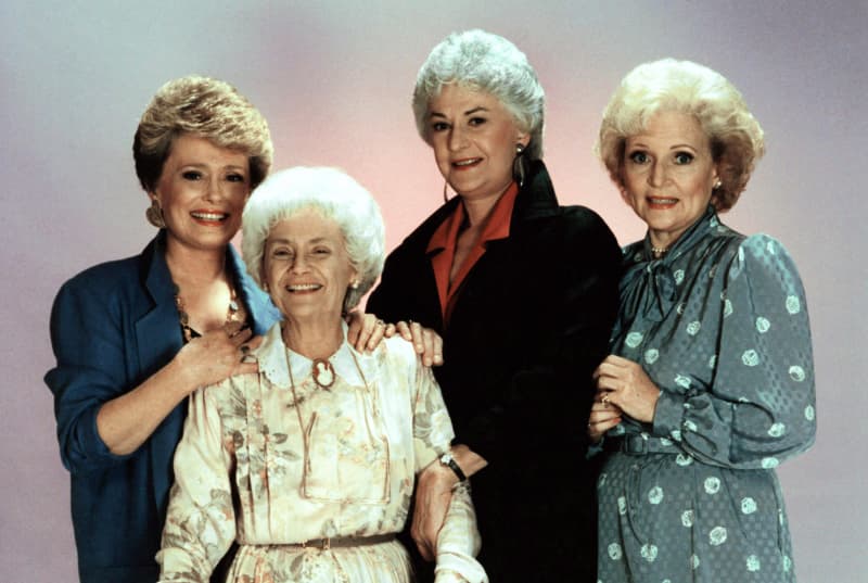 The Golden Girls Through The Years With The Cast 2520