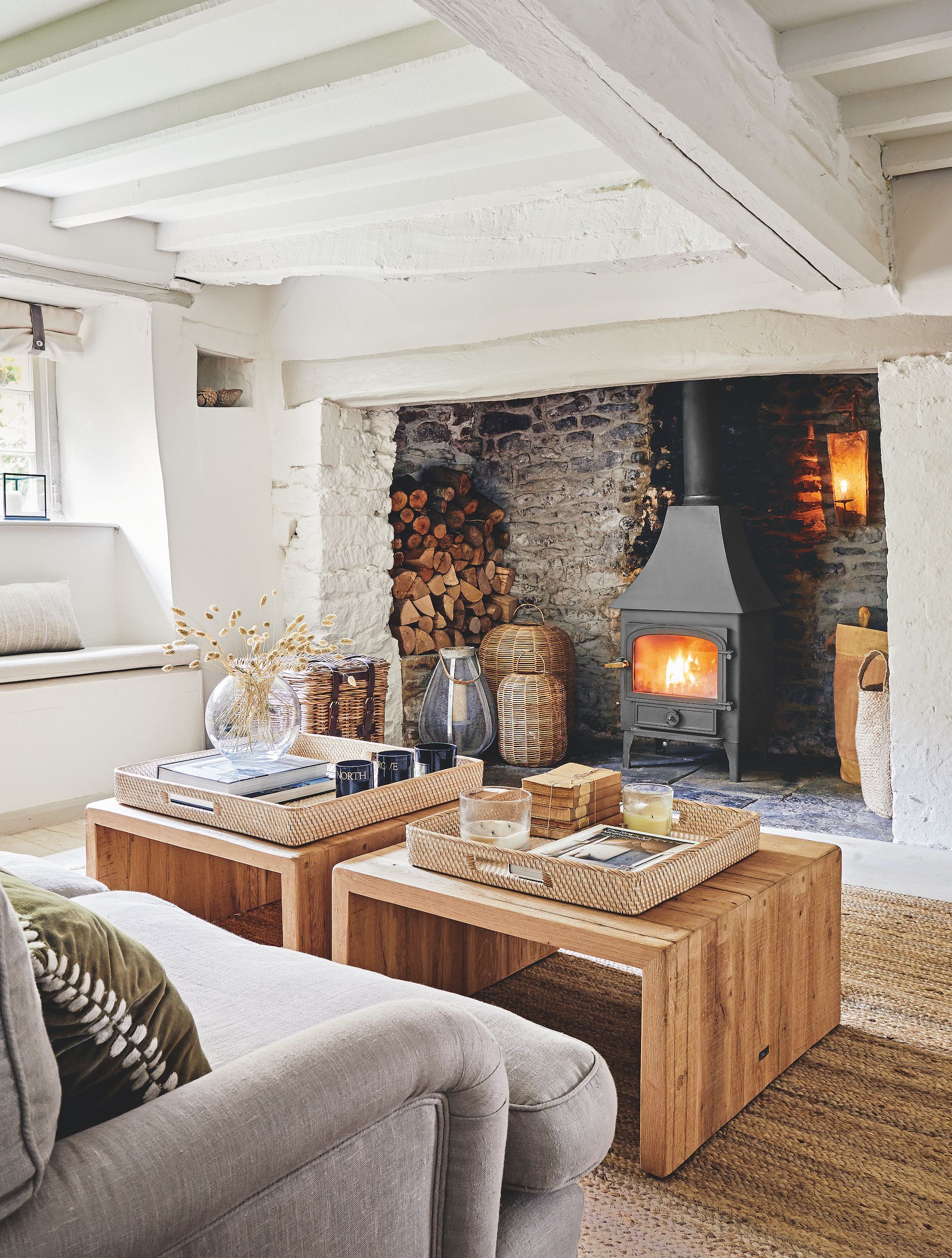 Farmhouse living room ideas – rustic designs for a cozy scheme