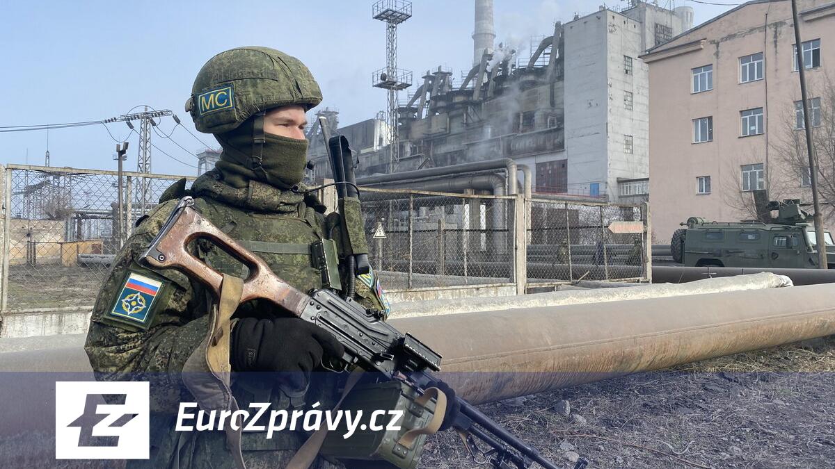 ruská armáda na ukrajině postupuje. obsadila další vesnici