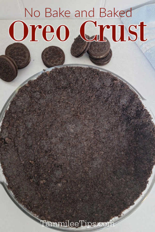 Easy Oreo Pie Crust recipe