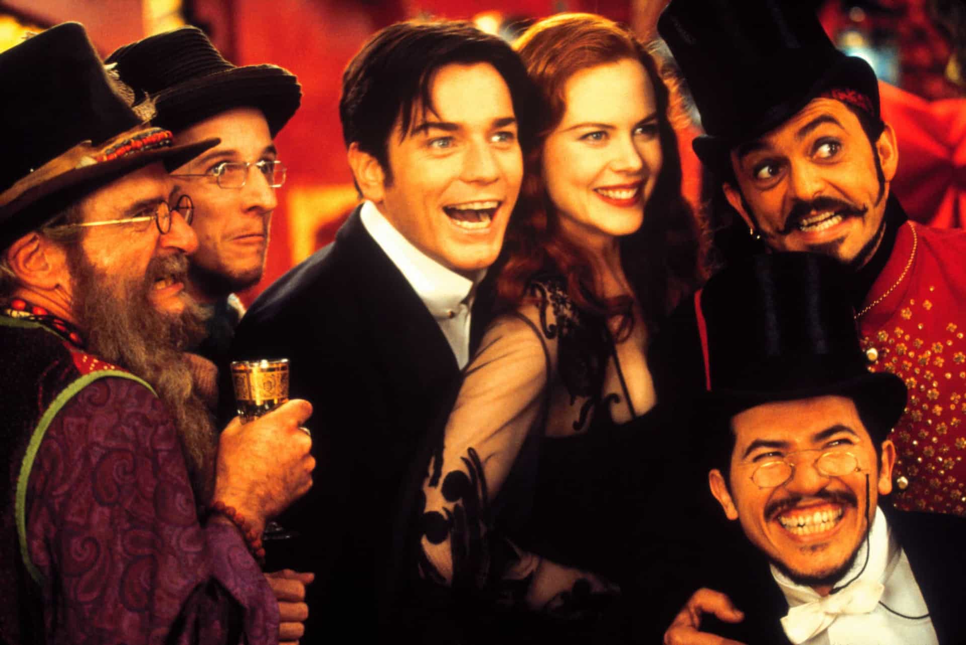 <p>The 2001 film is basically about a writer (Ewan McGregor) who falls for a Moulin Rouge performer (Nicole Kidman).</p>