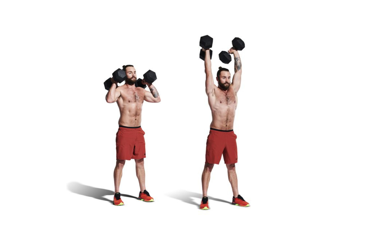 How to Do the Standing Shoulder Press for Stability, Strength and Size