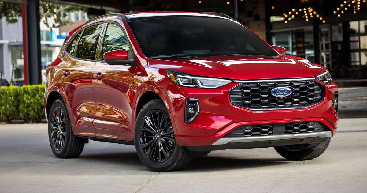 2023 Ford Escape Revealed With STLine Trims And SYNC 4 Infotainment