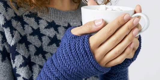 Keep snug with these knitted wrist warmers