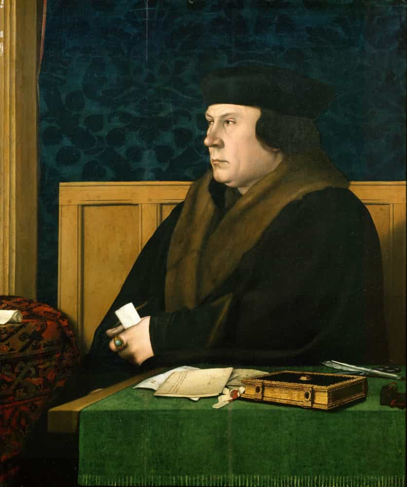 <p>Thomas Cromwell fue condenado a muerte por el rey Enrique VIII, de quien fue ministro principal. Según los registros, Cromwell se llevó varios hachazos antes de perder, literalmente, la cabeza el 28 de julio de 1540.</p>
