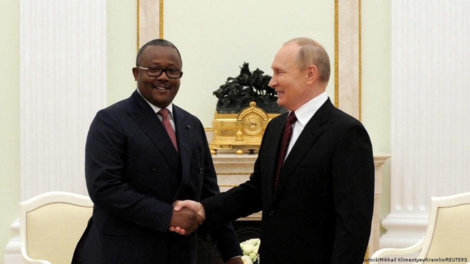 presidente guineense vai encontrar-se com putin