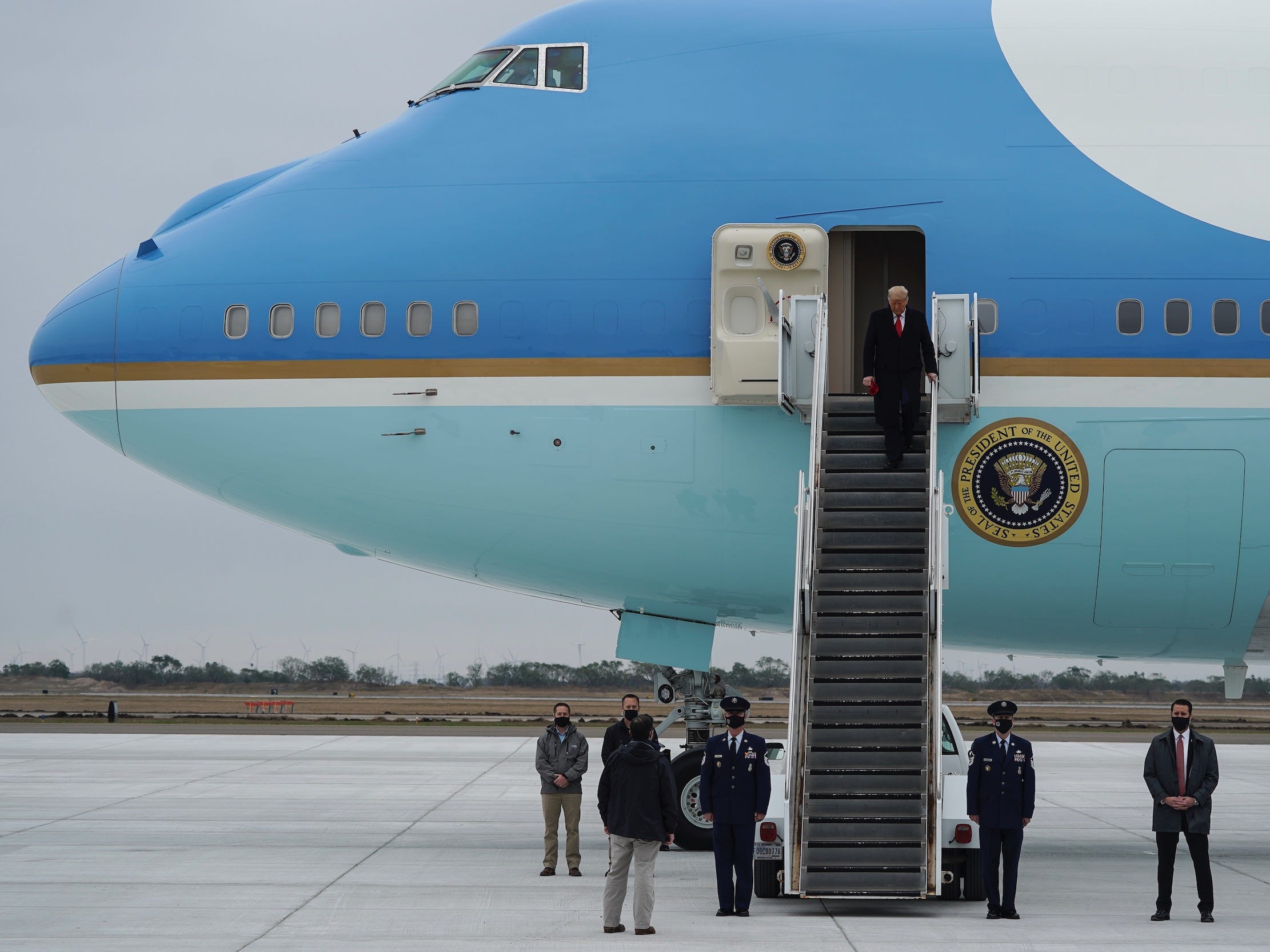See inside Trump Force One, the former president's prized $100 million ...