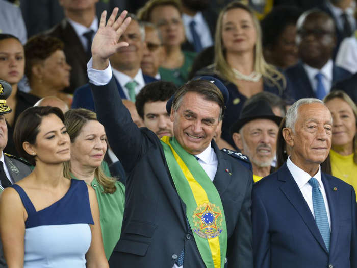 14 de 24 Fotos na Galeria: Na primeira pesquisa do 2º turno, feita no dia 12 de outubro, o presidente Jair Bolsonaro aparecia em segundo lugar