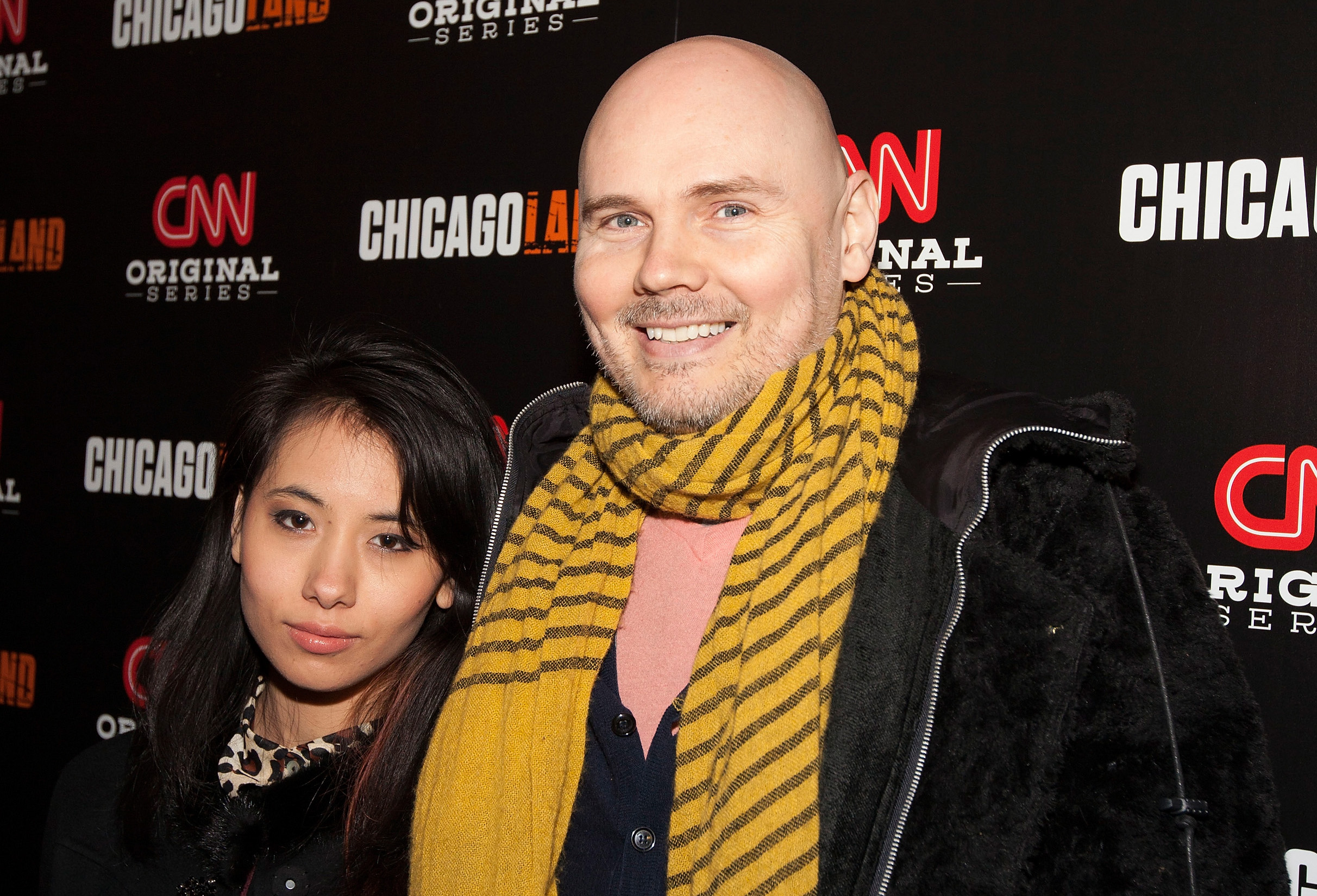 <p>Smashing Pumpkins frontman Billy Corgan is 25 years older than Chloe Mendel, the co-founder of the Maison Atia luxury faux fur brand, with whom he shares two children. The rock star was 55 <a href="https://www.wonderwall.com/celebrity/couples/tk-plus-more-celeb-love-news-653034.gallery?photoId=653473">when he proposed</a> to Chloe on her 30th birthday in September 2022 a decade after they started dating.</p>