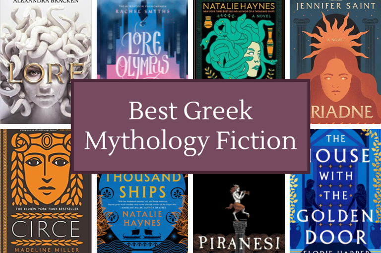 Looking for a list of the best fiction books about Greek mythology? I've seen a lot of readers over the past few years who, after reading something like Circe or Song of Achilles, decide they'd love to read more Greek mythology stories. There really are a lot out there, but what are the best ones?  In this list, I'll give you a ton of ideas.