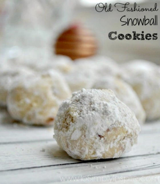 Easy Snowball Cookies Recipe