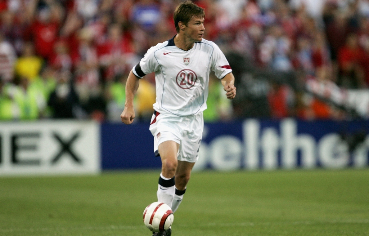 <p>Brian McBride may have scored less goals than Wynalda, but he scored some huge goals for the USMNT. McBride scored 3 World Cup goals for the USMNT and helped the US win the 2002 Concacaf Gold Cup. One of the best strikers the US has ever had, McBride had a missile on his head.</p>