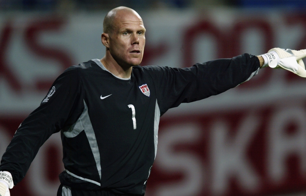 <p>Iron man Brad Friedel was a tough and solid goalkeeper who backstopped the USMNT to a quarterfinals run in the 2002 World Cup. Brad Friedel was caught in a goalkeepers’ duel with Kasey Keller for much of 1995-2002. After 82 caps the Premier League veteran decided to step aside from the national team in 2005.</p>