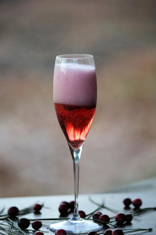 Easy Cranberry Mimosa Recipe