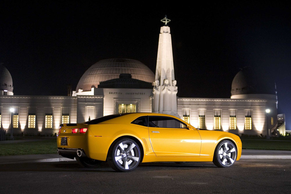 <p>Transformers might be nothing more than giant machines that can replicate vehicles but in the 2007 <i>Transformers </i>film, excitement filled the Camaro community thanks to the birth of the Camaro Bumblebee.</p> <p>This was a Camaro Concept model built for General Motors with a Pontiac GTO chassis as a base. Did you suddenly start to notice more of these type of cars on the street after the release of this movie like we did?</p>