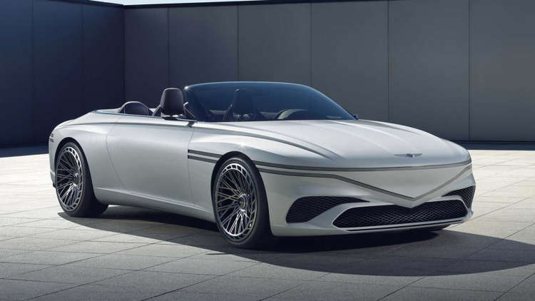 Genesis X Concept Drops Its Top, Becomes Convertible At LA Auto Show