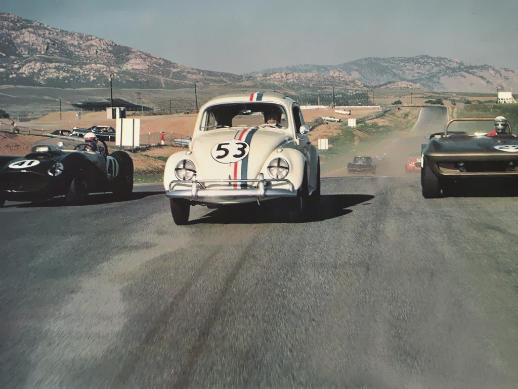<p>The car was never referred to as a Volkswagen in the first film as all branding had to be removed in<i> Herbie: The Love Bug</i>. However, the company would be on board for the sequel, <i>Herbie Rides Again</i>. Normally, the interior of the beetle would have been white, but the film's production team painted it gray so it wouldn't reflect off the studio lights.</p> <p>In all five films, Herbie appeared slightly different as over 100 cars were used in each production. Walt Disney Studios built 11 cars for the first movie, and only three of them are known to still exist today.</p>