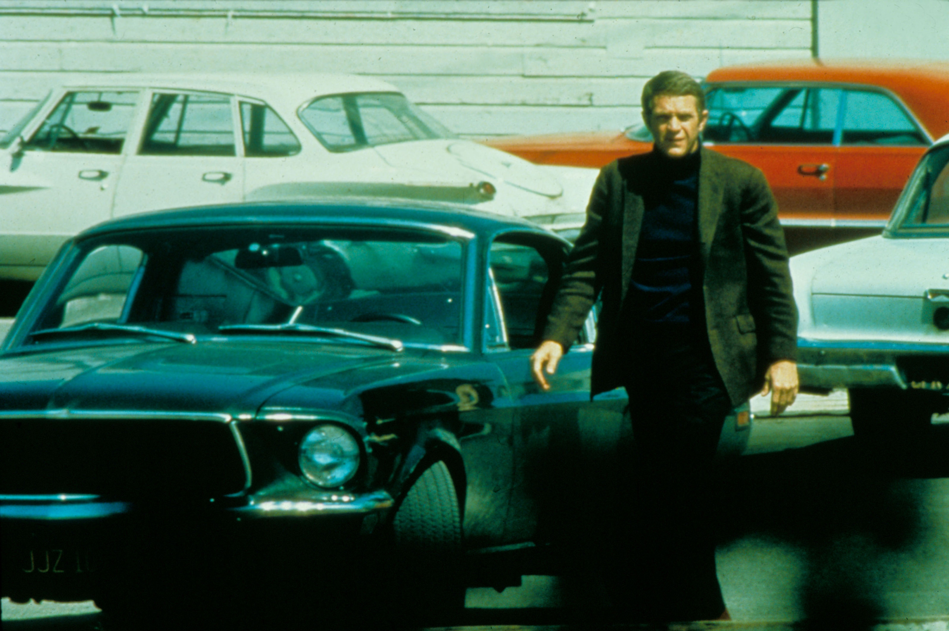 <p>Any vehicle driven, ridden, or stood next to by Steve McQueen was considered cool. But, the Highland Green 68 Ford Mustang GT 390 in <i>Bullitt </i>didn't need much help. The chase scenes on the public streets of San Francisco are some of the best ever recorded on film. Plus, the stripped-down look of the movie's Mustangs made them meaner-looking in the film.</p> <p>The original magnesium American Racing Torque Thrust wheels help to give McQueen's car its aggressive stance. The GT 390 was transcended into a cult movie status, becoming an icon when the company makes a limited edition version twice.</p>