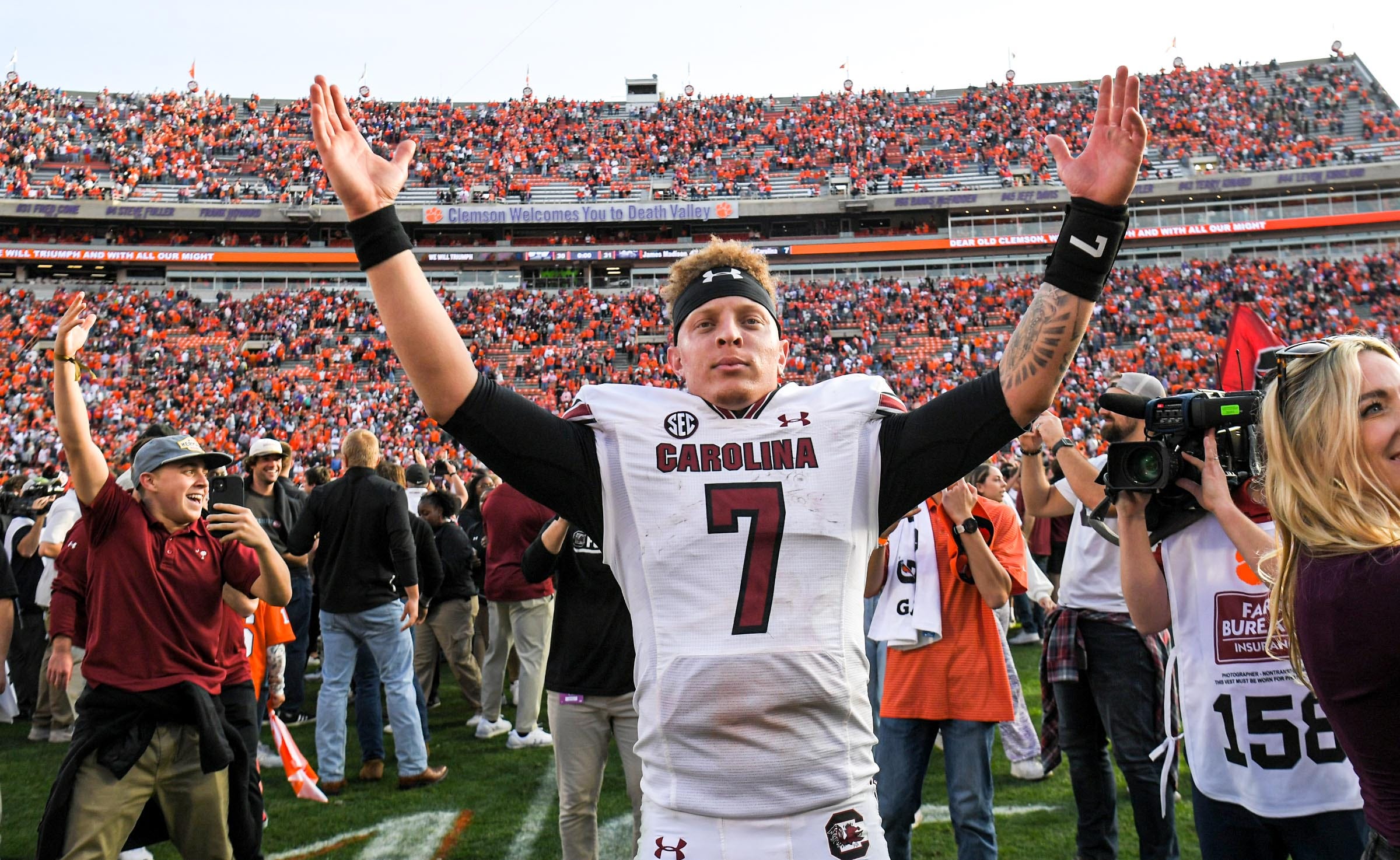 Spencer Rattler has his swagger back for South Carolina football. It's