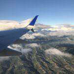 view from a plane