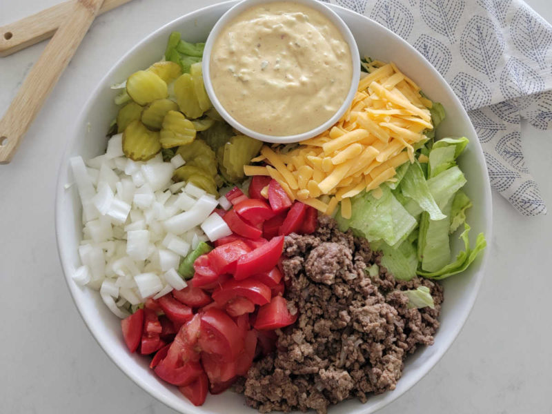 How To Make A Delicious Big Mac Salad