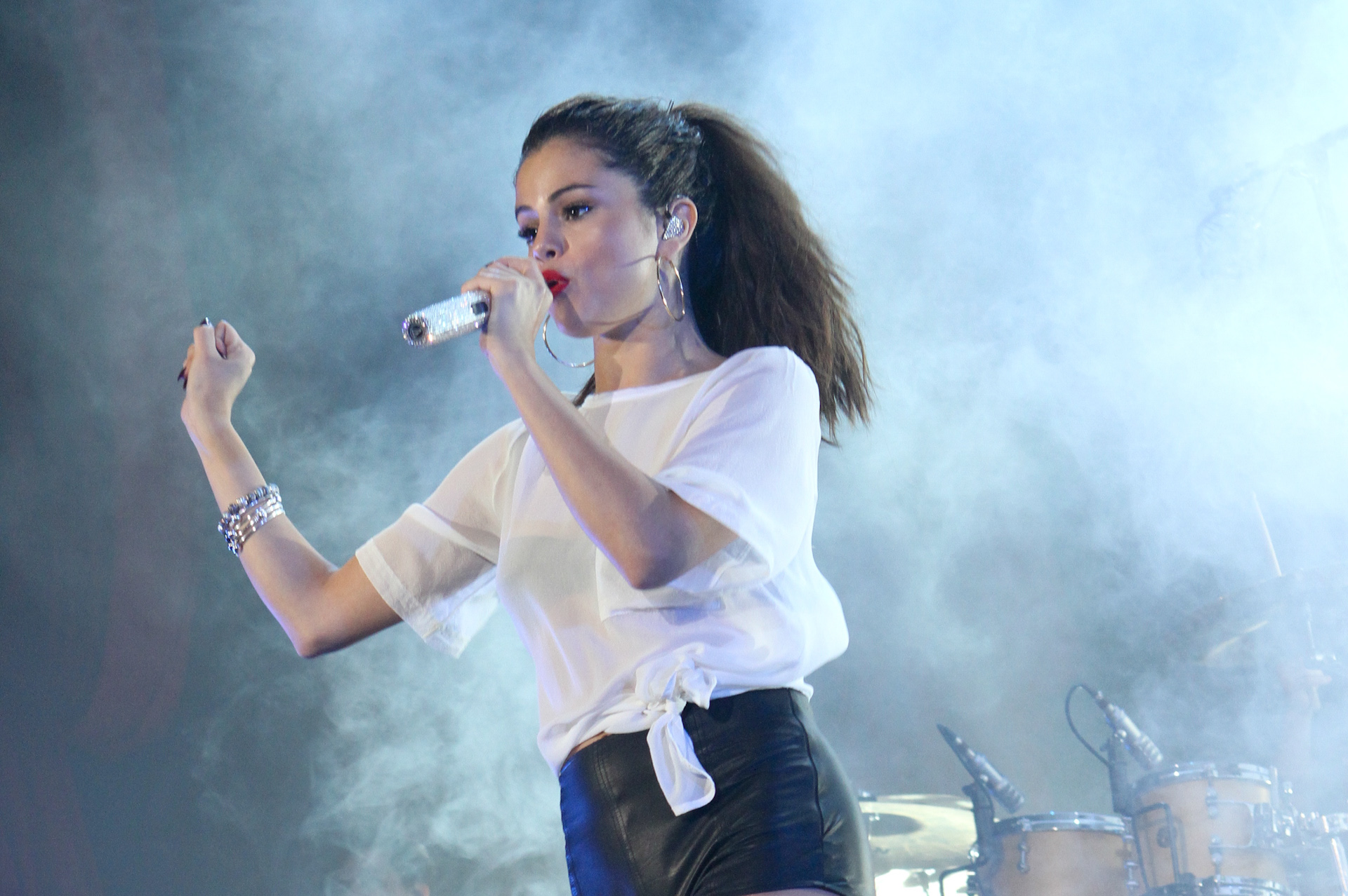 Selena Gomez im Konzert in Belgien