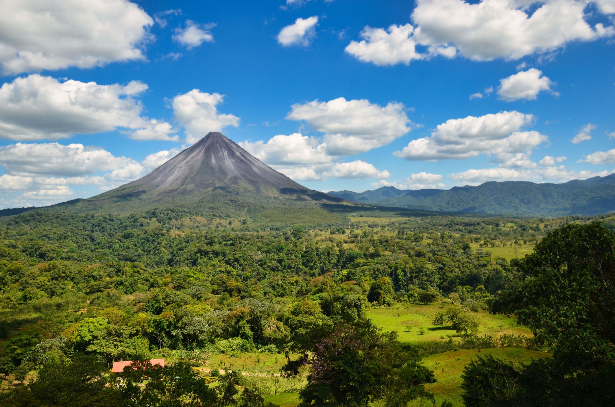 <p><b>Costa Rica<br>Elevation:</b> 5,436 feet<br>The Arenal Volcano in Costa Rica is one of the most visited tourist attractions in Central America. You can visit and hike through <a href="https://www.nationalgeographic.com/travel/article/stromboli-volcano-island-tourism-sicily">the national park,</a> which is an hour's drive from San Jose, or you can enjoy an adventure like the 2-hour 4x4 tour through the mountain with a local guide.   </p><p><b>Related: </b><a href="https://blog.cheapism.com/things-to-do-in-central-america/">18 Things You Must Do While Traveling Central America</a></p>