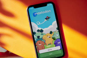 Mastodon has emerged as a top destination for users fleeing Twitter. (Gabby Jones/Bloomberg News)